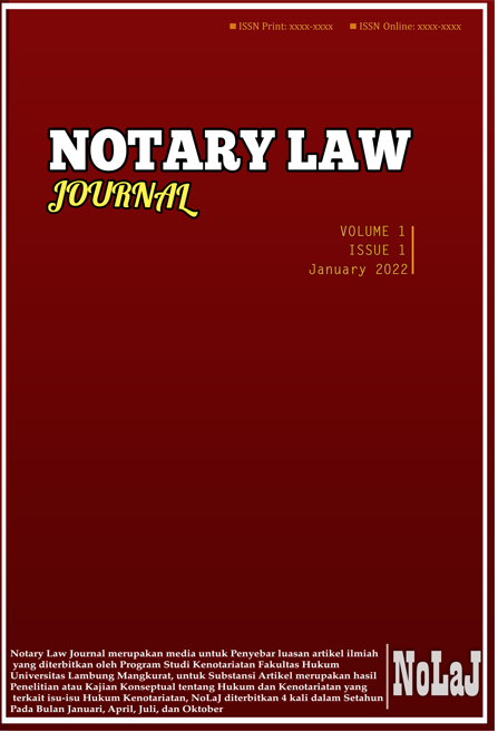 					View Vol. 1 No. 1 (2022): January-Maret
				